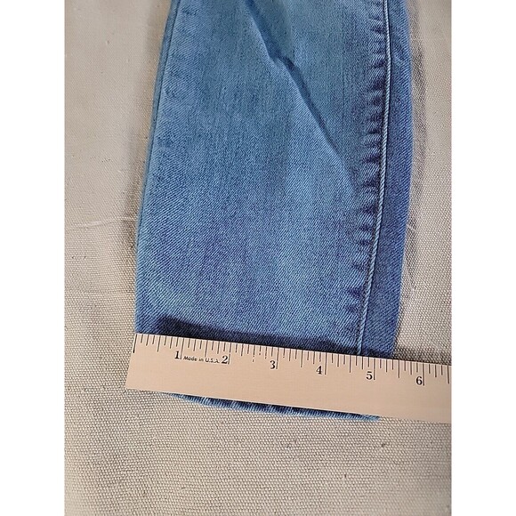 Judy Blue Womens 3 26 28x27 Jeans Boyfriend Distressed Mid Rise Medium Logo EUC - Picture 4 of 16
